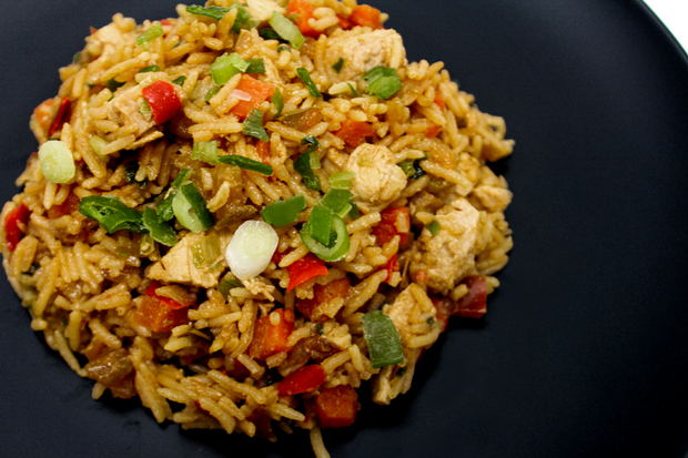 Fusion Chicken Fried Rice